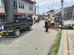 Jamin keamanan Sholat Jumat Berjamaah, Sat Lantas Polres Kepulauan Tanimbar optimalkan gatur lalin