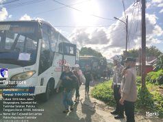 Pastikan kelancaran Konferensi AMGPM Ke-VIII, Polres Kepulauan Tanimbar perketat pengamanan rute