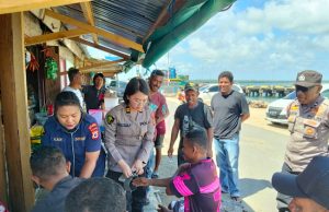 Jalankan program prioritas Polda Maluku, Sidokkes Polres Kepulauan Tanimbar gelar yankes di Larat