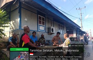 Jaga kondusifitas Wilayah, Bhabinkamtibmas Kelurahan Saumlaki intensifkan Sambang Warga