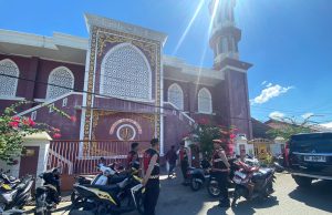 Ciptakan rasa aman, Sat Samapta Polres Kepulauan Tanimbar intensifkan patroli dan Pengamanan Sholat Jumat