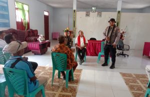 Perkuat sinergitas dengan Forkopimcam, Kapolsek Selaru gelar kunjungan perdana
