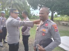 Tingkatkan disiplin, Polsek Nirunmas gelar Gaktibplin bagi Personel