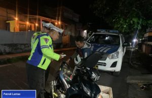 Antisipasi begal dan balap liar, Sat Lantas Polres Kepulauan Tanimbar intensifkan patroli di jam rawan