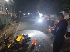 Sat Lantas Polres Kepulauan Tanimbar respon cepat tangani laka tunggal, korban meninggal dunia