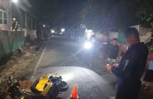 Sat Lantas Polres Kepulauan Tanimbar respon cepat tangani laka tunggal, korban meninggal dunia
