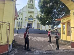 Pastikan ibadah Minggu berlangsung aman, Sat Samapta Polres Kepulauan Tanimbar gelar patroli dan pengamanan