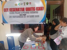 Sambut Hari Bhayangkara Ke-80, Sidokkes Polres Kepulauan Tanimbar gelar CKG untuk Anak Prasekolah