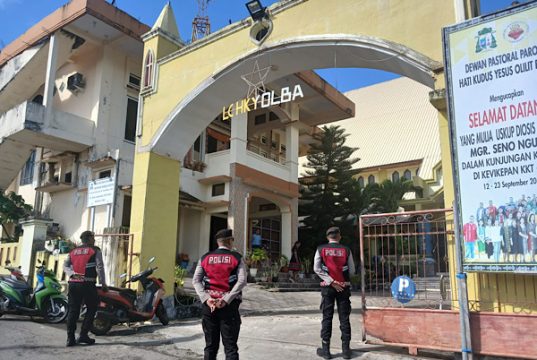 Sat Samapta Polres Kepulauan Tanimbar intensifkan patroli saat Ibadah Minggu, jamin keamanan Umat Kristiani