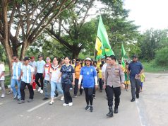 Dukung kemeriahan Piala Dunia 2026, Kapolres Kepulauan Tanimbar hadiri Walk Celebration