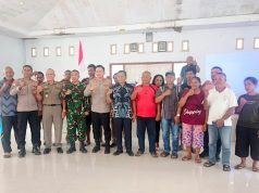 Kapolres Kepulauan Tanimbar kawal sosialisasi kompensasi, 23 pemilik lahan Lermatang sambut gembira Groundbreaking PSN