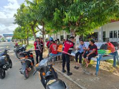 Sapa Warga di siang hari, Sat Samapta Polres Tanimbar terus optimalkan patroli dialogis