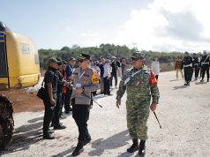 Sinergitas TNI-Polri, Polres Kepulauan Tanimbar sukses amankan groundbreaking PSN LNG Abadi Masela
