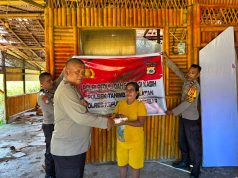 Kemitraan harmonis, Polsek Tanimbar Selatan gelar aksi Polri peduli dan berbagi kasih