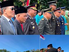 Wakapolres Kepulauan Tanimbar hadir dalam upacara Ziarah di TMP, hormati jasa para Kesuma Bangsa