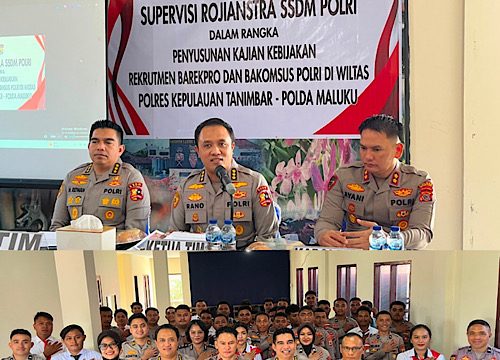 Tim Supervisi SSDM Polri gelar kajian strategis di Polres Kepulauan Tanimbar, optimalkan Personel di wilayah perbatasan
