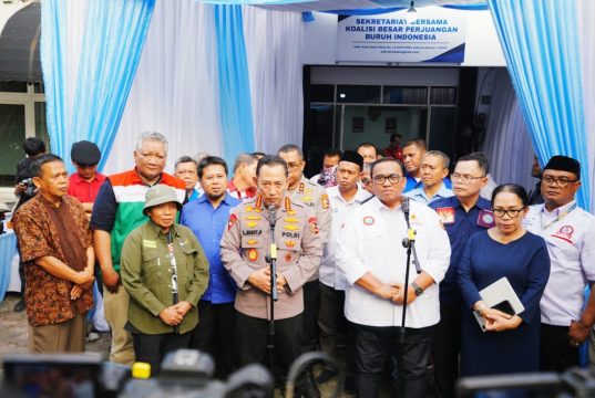 Kapolri Dukung Dialog Penyusunan RUU Ketenagakerjaan, Siap Jadi Jembatan Aspirasi Buruh